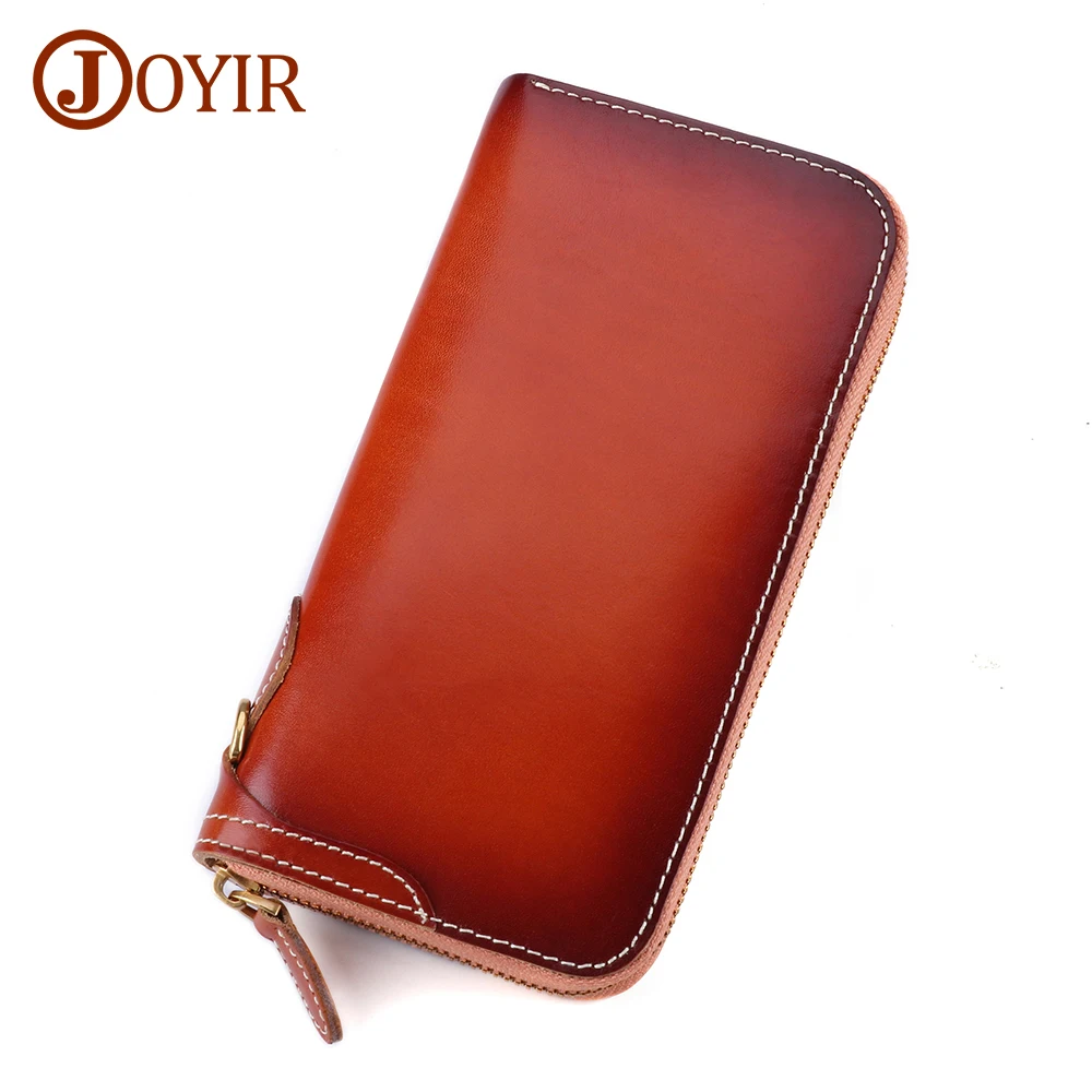 JOYIR Genuine Leather Wallet Men Women Blocking Clutch Bag Wallet Card Holder Phone Bag Coin Purse Zipper Male Long Wallet
JOYIR Genuine Leather Wallet Men Women Blocking Clutch Bag Wallet Card Holder Phone Bag Coin Purse Zipper Male Long Wallet
