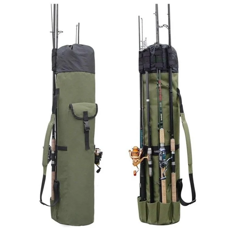 Fishing Rod Bag, Portable Cylindrical Fishing Pole Storage Case, 115cm/114cm Oxford Cloth Carry Bag for Outdoor Fishing
Fishing Rod Bag, Portable Cylindrical Fishing Pole Storage Case, 115cm/114cm Oxford Cloth Carry Bag for Outdoor Fishing