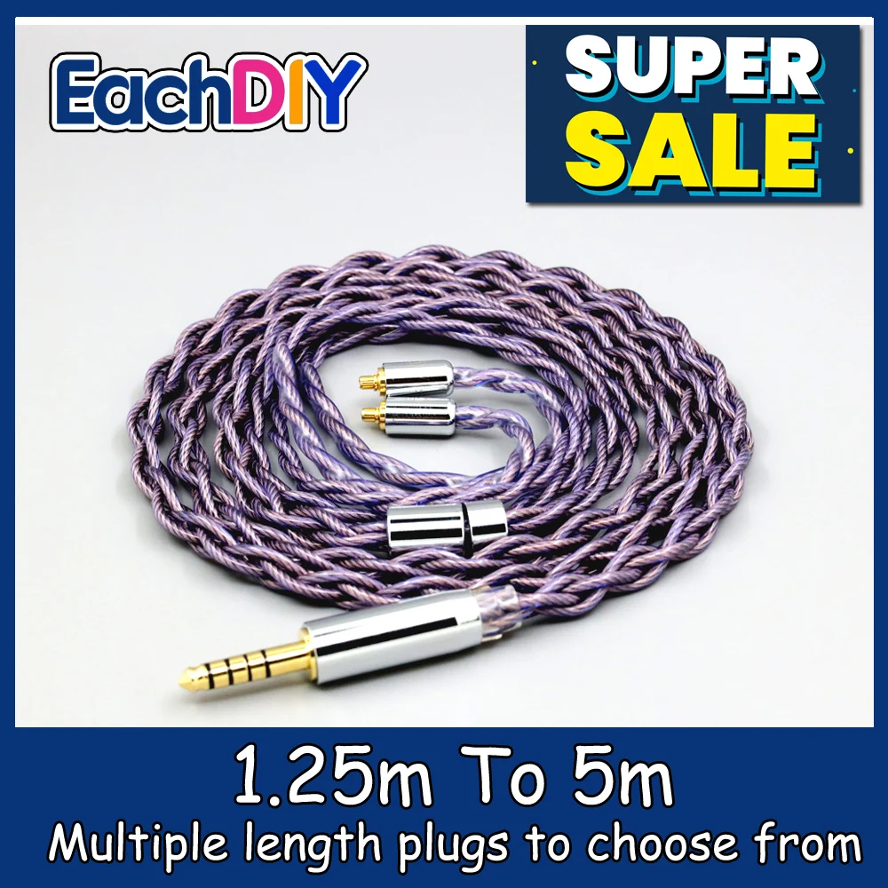 Type2 1.8mm 140 cores litz 7N OCC Headphone Earphone Cable For Dunu T5 Titan 3 T3 (Increase Length MMCX) LN007887
Type2 1.8mm 140 cores litz 7N OCC Headphone Earphone Cable For Dunu T5 Titan 3 T3 (Increase Length MMCX) LN007887