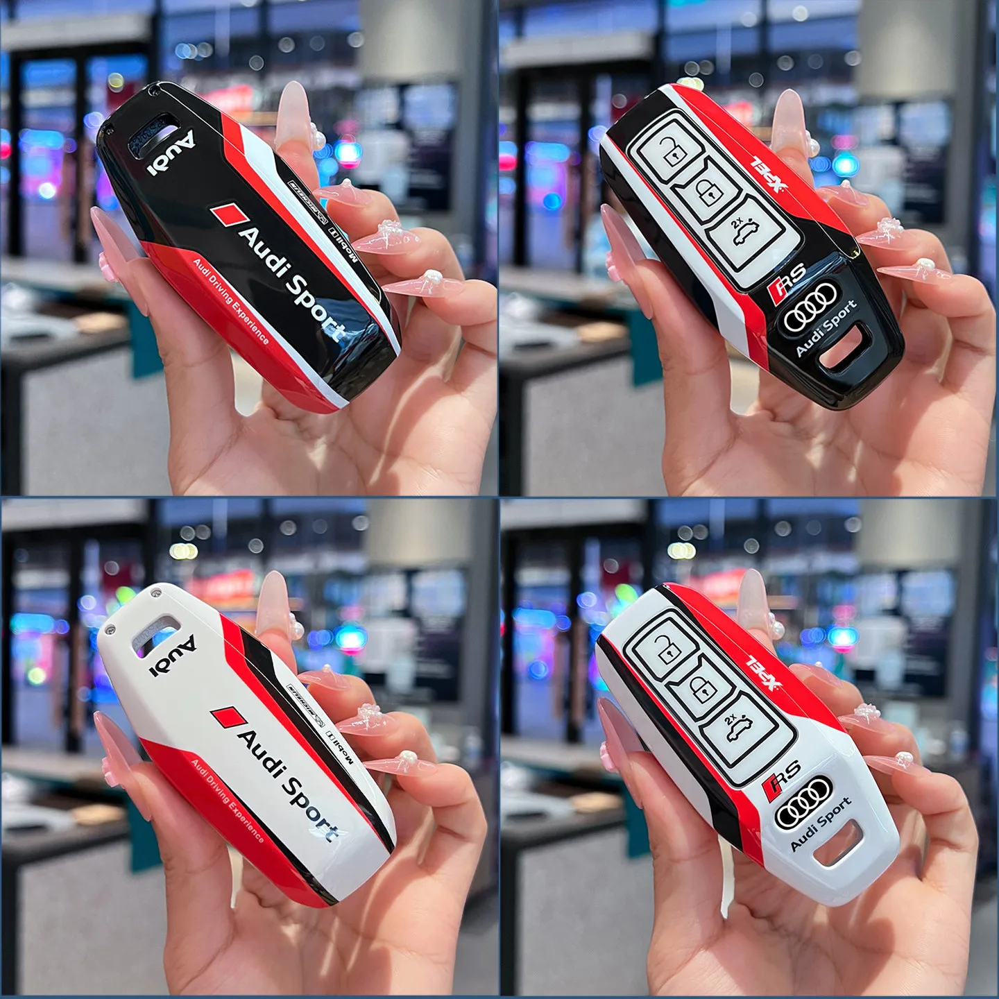 ABS New SAIC Audi A5L Key Cover - Specialized for FAW Audi Q6L A6L Electra Automotive Accessories Shell
ABS New SAIC Audi A5L Key Cover - Specialized for FAW Audi Q6L A6L Electra Automotive Accessories Shell