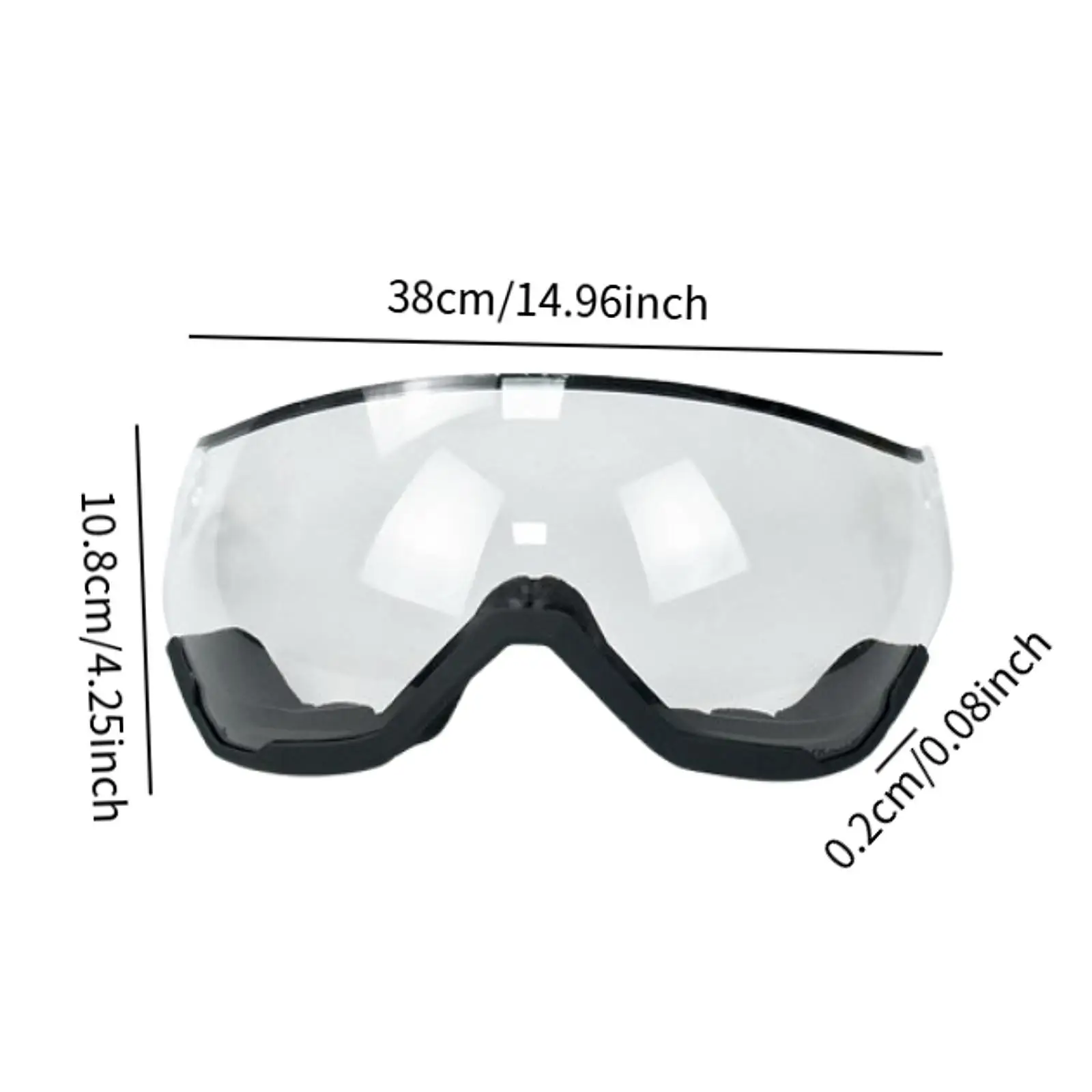 Helmet Visor Replacement Anti Fog Lens PC Glasses for Winter Motorcycle Cycling Ski Snowboard Use
Helmet Visor Replacement Anti Fog Lens PC Glasses for Winter Motorcycle Cycling Ski Snowboard Use