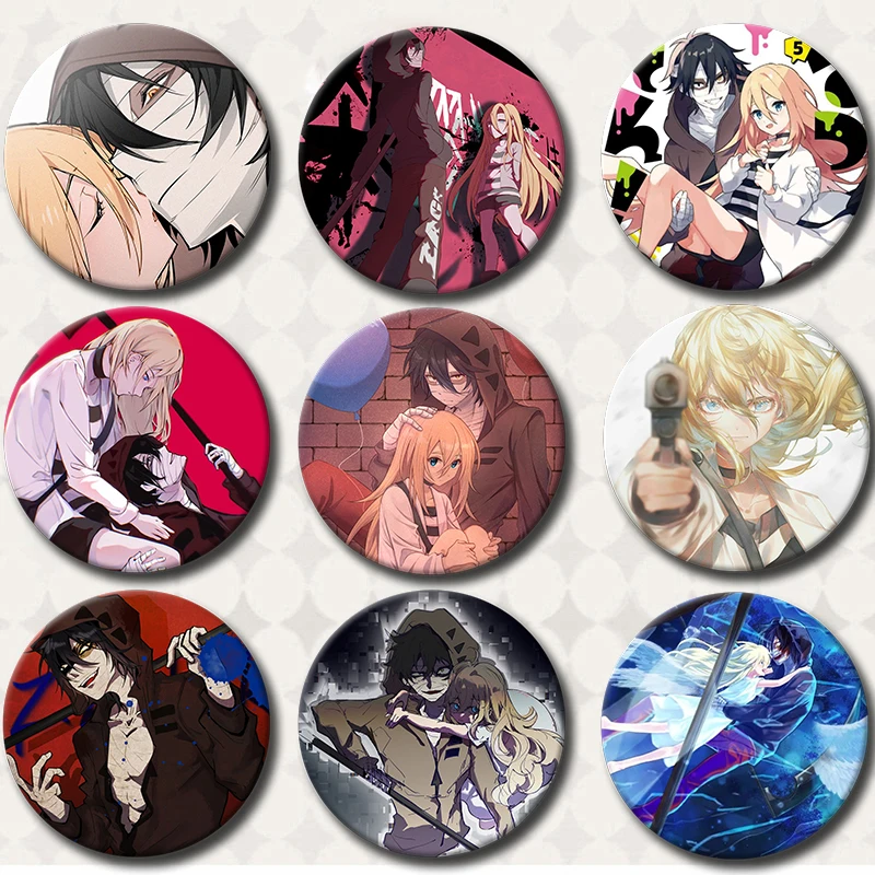 Anime Game Angels of Death Cartoon Figure Brooches Cosplay Exquisit Badge for Collar Backpack Accessory Handmade Enamel Pin 58MM
Anime Game Angels of Death Cartoon Figure Brooches Cosplay Exquisit Badge for Collar Backpack Accessory Handmade Enamel Pin 58MM
