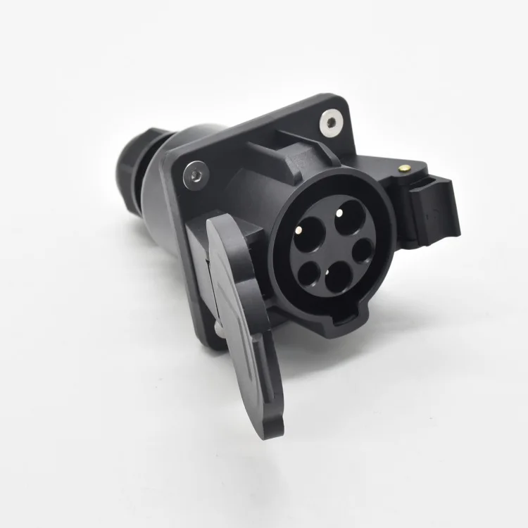 American standard new energy charging gun socket, European standard electric vehicle socket 16A/32A connector SAE J1772
American standard new energy charging gun socket, European standard electric vehicle socket 16A/32A connector SAE J1772