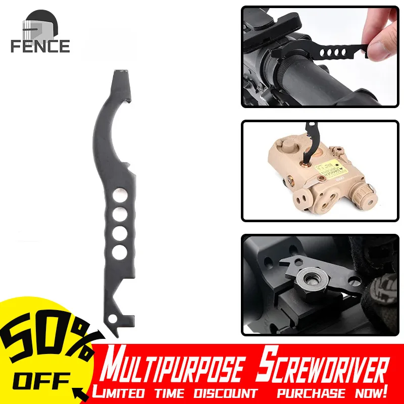 WADSN Tactical Multitasker M4 TOOLS Multipurpose Maintenance Screwdriver Keychain Bicycle Repair Buffer Tube Modification AR15
WADSN Tactical Multitasker M4 TOOLS Multipurpose Maintenance Screwdriver Keychain Bicycle Repair Buffer Tube Modification AR15