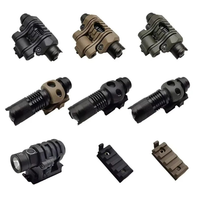 Helmet Special Lighting Flashlight Support Tactical Quick Release Helmet Clamp Adaptor Outdoor Sports Cycling Headlight Holder B
Helmet Special Lighting Flashlight Support Tactical Quick Release Helmet Clamp Adaptor Outdoor Sports Cycling Headlight Holder B