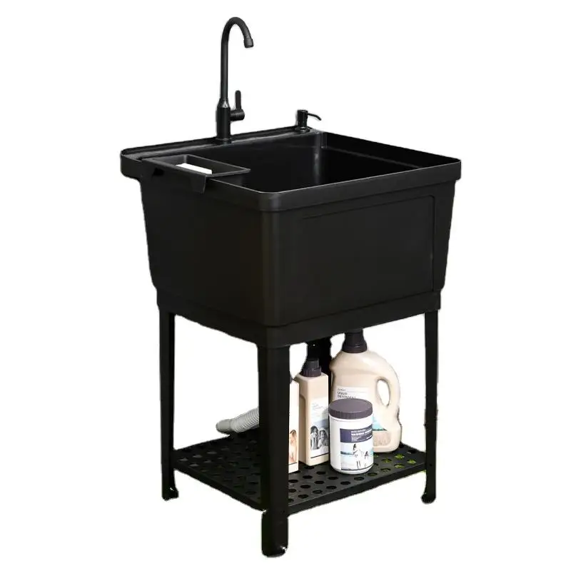 * Plastic Mobile Washing Sink Laundry Tub with Storage Rack Faucet for Balcony Outdoor Courtyard
* Plastic Mobile Washing Sink Laundry Tub with Storage Rack Faucet for Balcony Outdoor Courtyard