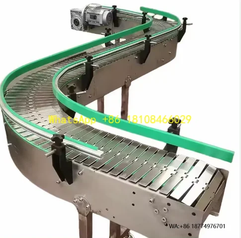 Efficiency Customized for Bottle Water Processing Conveyor Manufacturers Turning Stainless Steel Table Top Chain Conveyor
Efficiency Customized for Bottle Water Processing Conveyor Manufacturers Turning Stainless Steel Table Top Chain Conveyor