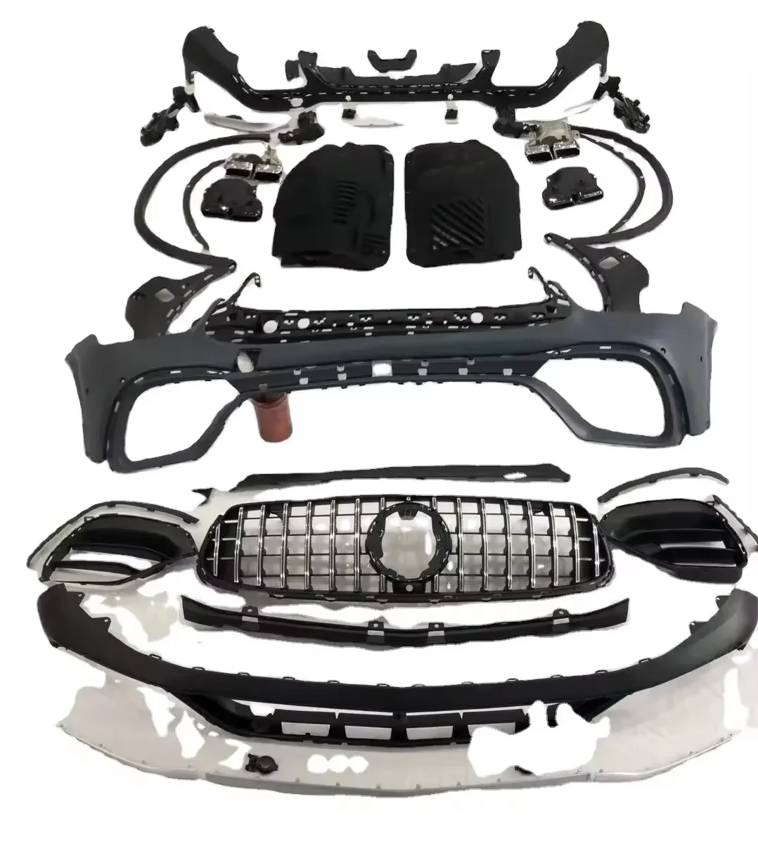 Unique Car Modification Bodykit For 2020 '-2021 GLC AMG 63S AMG W253 MERCEDES A2538853505 For Mercedes Benz Upgrade Body Kit
Unique Car Modification Bodykit For 2020 '-2021 GLC AMG 63S AMG W253 MERCEDES A2538853505 For Mercedes Benz Upgrade Body Kit