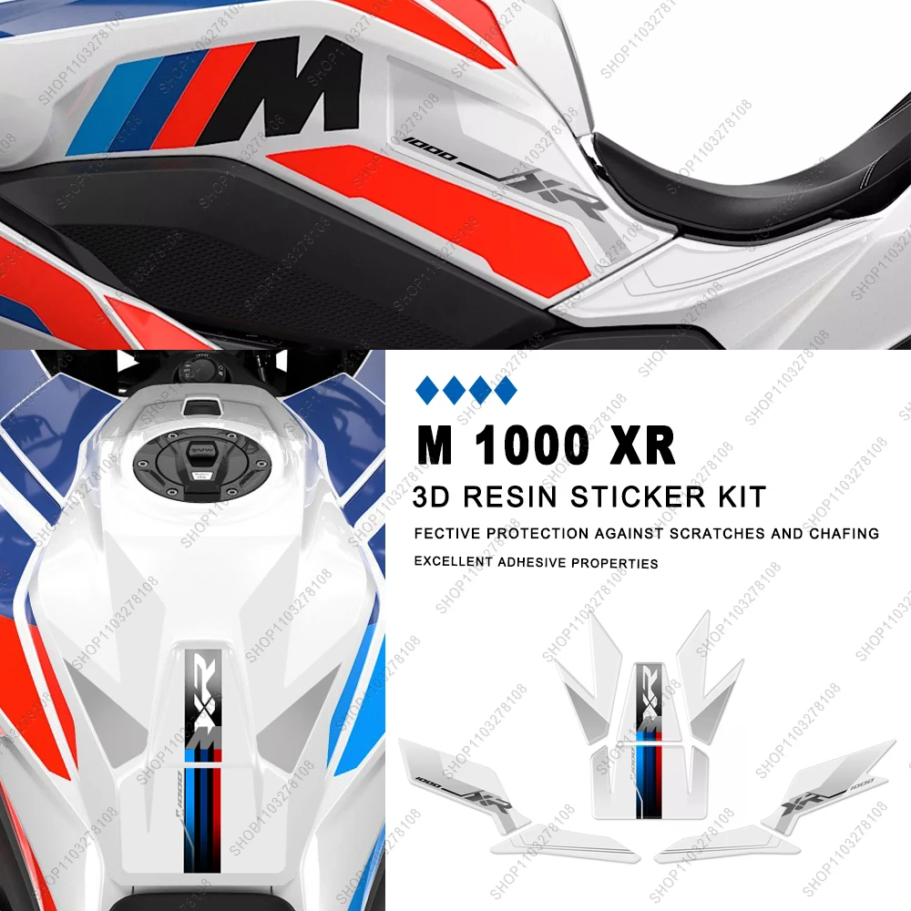 For BMW M 1000 XR M1000XR 2024 Motorcycle Tank Pad Traction Pads Protector Sticker 3D Resin Stickers kit
For BMW M 1000 XR M1000XR 2024 Motorcycle Tank Pad Traction Pads Protector Sticker 3D Resin Stickers kit