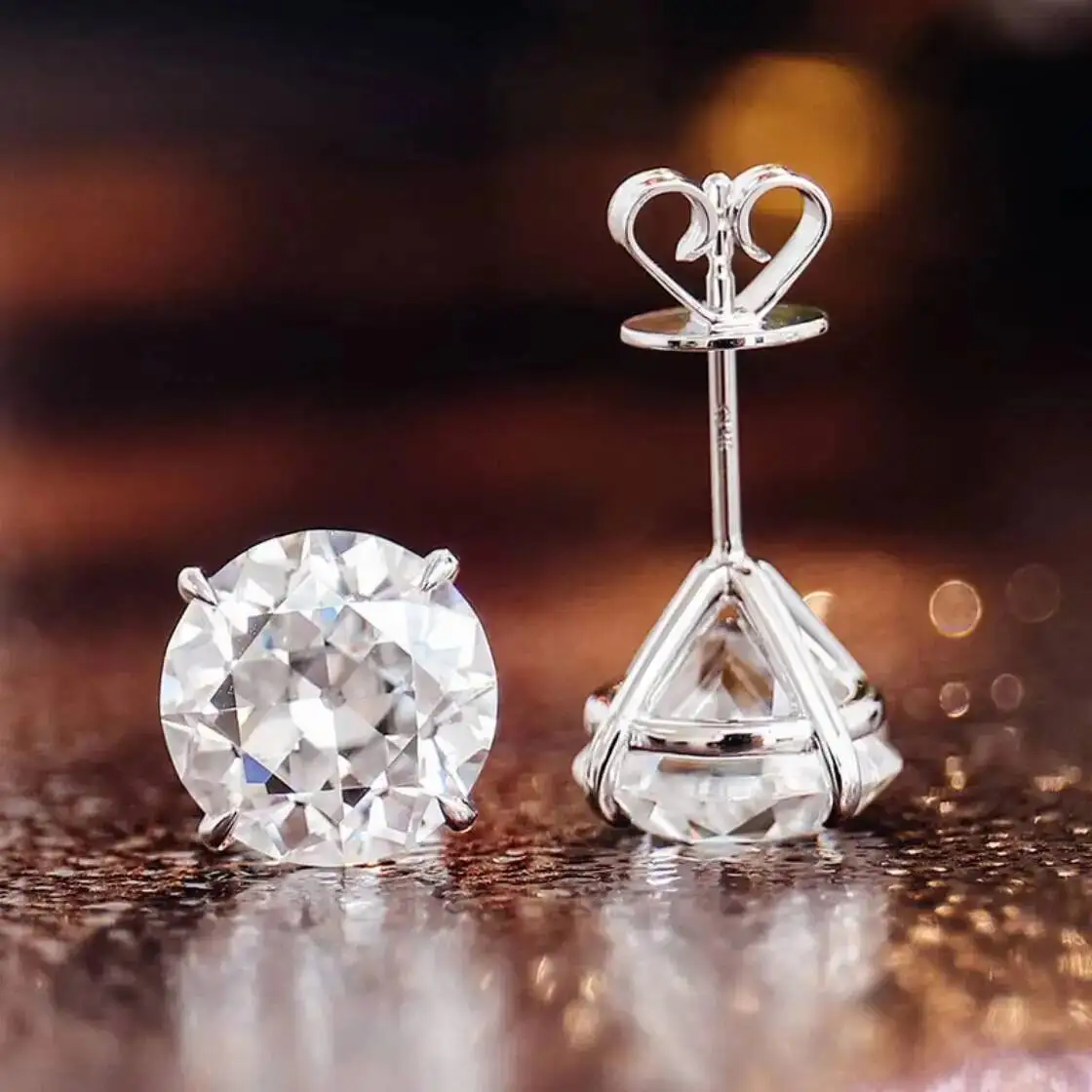 18K 14K 10K White Gold New Design Customize Moissanite Earrings Jewelry Fine Earrings Diamond Tester Earrings Jewelry Women
18K 14K 10K White Gold New Design Customize Moissanite Earrings Jewelry Fine Earrings Diamond Tester Earrings Jewelry Women