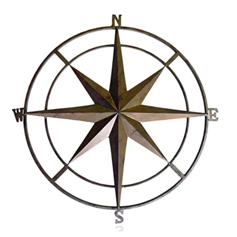 Compass Wall Plaque - 30 Inch - Indoor/Outdoor - - Backyard Expressions
Compass Wall Plaque - 30 Inch - Indoor/Outdoor - - Backyard Expressions
