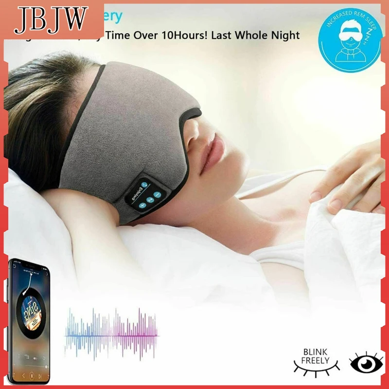 JBJW Bluetooth наушники для сна 3D маска для глаз мягкая и удобная воздушная дорожная светоблокирующая крышка для глаз HIFI беспроводные наушники
JBJW Bluetooth наушники для сна 3D маска для глаз мягкая и удобная воздушная дорожная светоблокирующая крышка для глаз HIFI беспроводные наушники