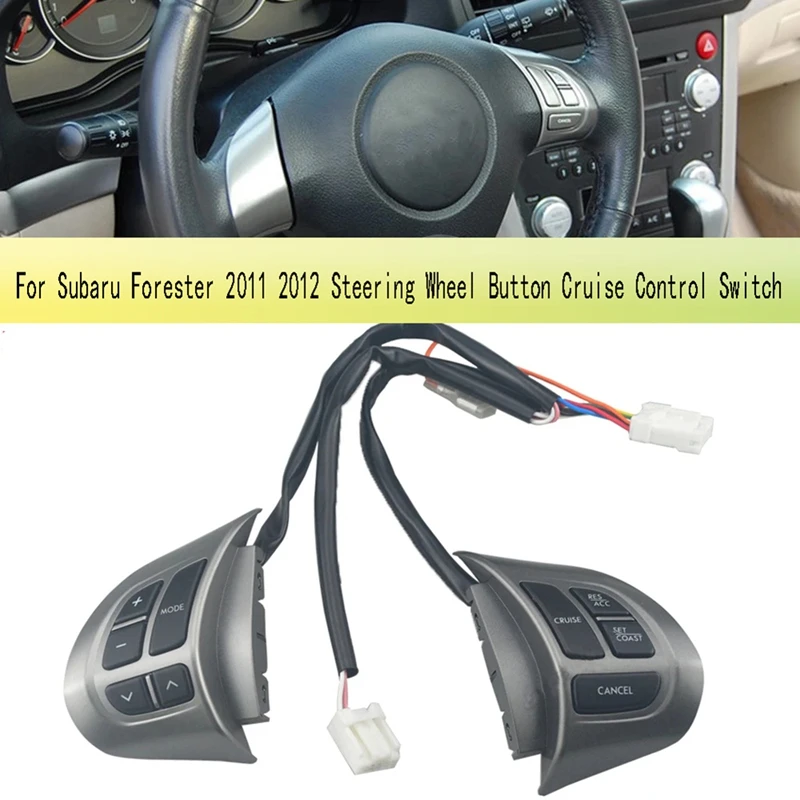 Кнопочный переключатель круиз-контроля на руль для Subaru Forester 2011 2012
Кнопочный переключатель круиз-контроля на руль для Subaru Forester 2011 2012