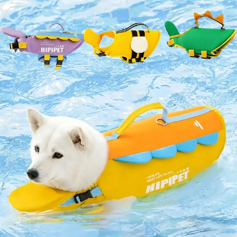 Dog Life Jacket Portable Summer Strong Buoyancy Dog Swimsuit Breathable Dog Coats and Jackets Quick Drying Pet Products
Dog Life Jacket Portable Summer Strong Buoyancy Dog Swimsuit Breathable Dog Coats and Jackets Quick Drying Pet Products