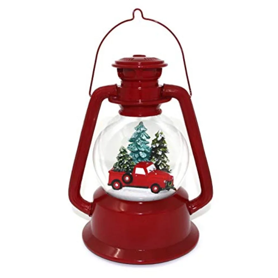Red Truck Lantern Snow Globe
Red Truck Lantern Snow Globe