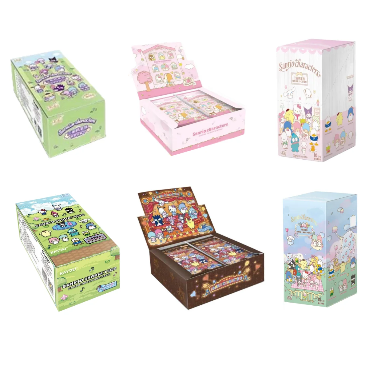 New KAYOU Sanrio Family Card Cute Dream Multiple Series Kuromi Melody Hellokitty Blind Box Collection Cards
New KAYOU Sanrio Family Card Cute Dream Multiple Series Kuromi Melody Hellokitty Blind Box Collection Cards