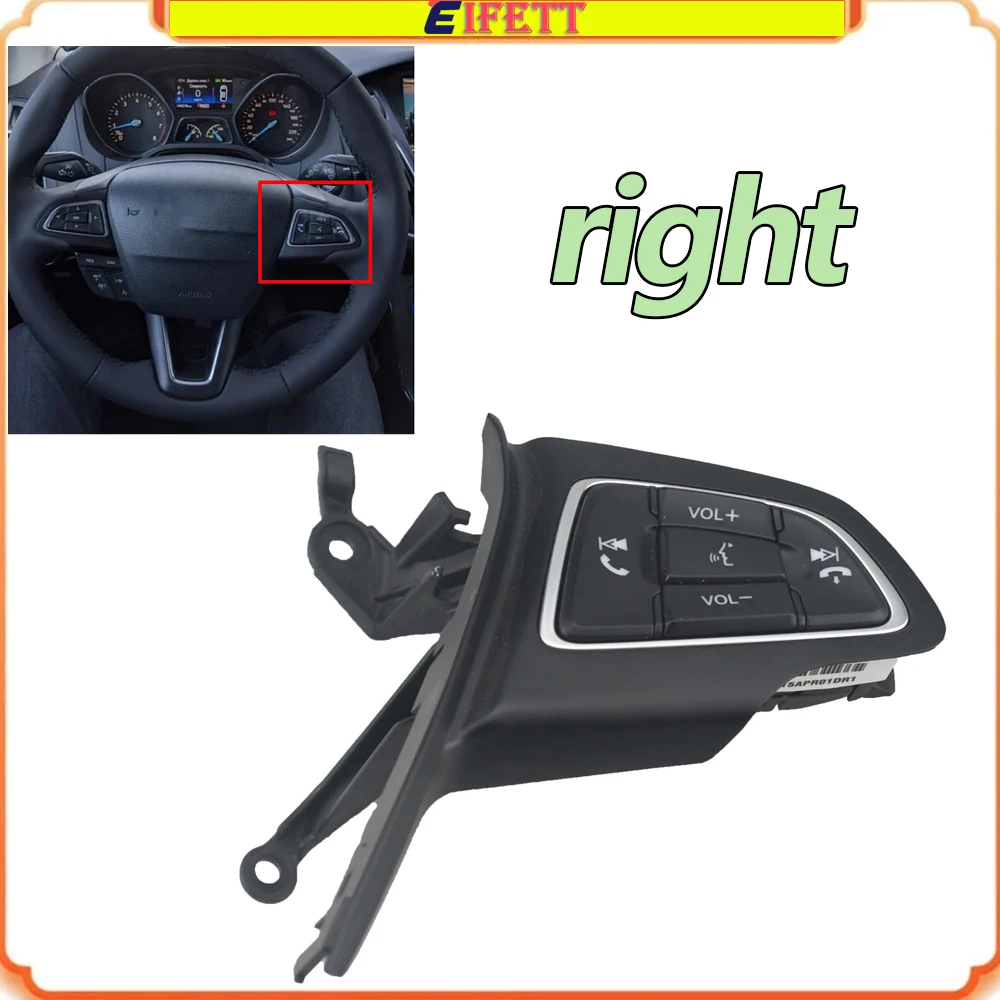 Steering Wheel With Backlight Phone Control Switch Buttons For Ford Focus Mk3 2015 2016 2017 Kuga 2017 Right Side
Steering Wheel With Backlight Phone Control Switch Buttons For Ford Focus Mk3 2015 2016 2017 Kuga 2017 Right Side