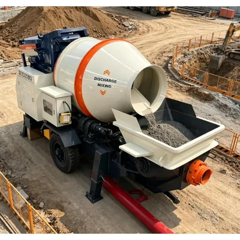 Customized 750L Diesel Concrete Mixer Portable Cement Mixing Machine For Construction Site
Customized 750L Diesel Concrete Mixer Portable Cement Mixing Machine For Construction Site