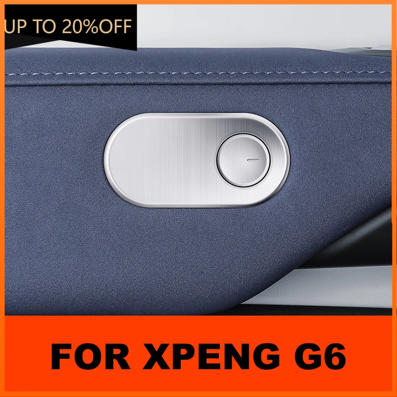 Для Xpeng G6 2023 2024, материал из сплава, кнопка дверного переключателя, декоративная наклейка на панель
Для Xpeng G6 2023 2024, материал из сплава, кнопка дверного переключателя, декоративная наклейка на панель