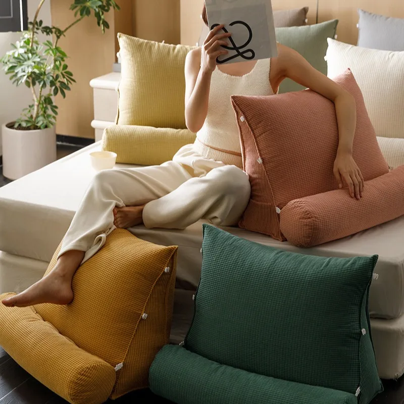 Customizable Thickened Large Backrest Solid Color Corduroy Sofa Multifunctional Waist Pillow
Customizable Thickened Large Backrest Solid Color Corduroy Sofa Multifunctional Waist Pillow