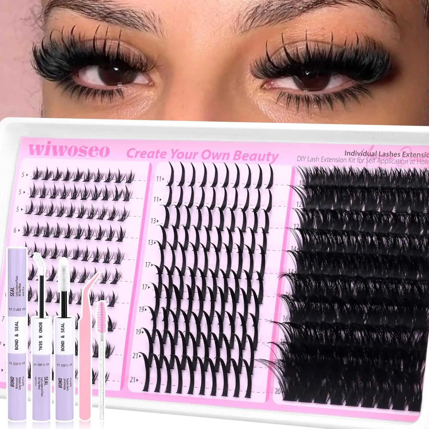 Набор для наращивания нижних ресниц с шипами, для создания эффекта мега-объема, включает прозрачный клей и инструменты
Набор для наращивания нижних ресниц с шипами, для создания эффекта мега-объема, включает прозрачный клей и инструменты