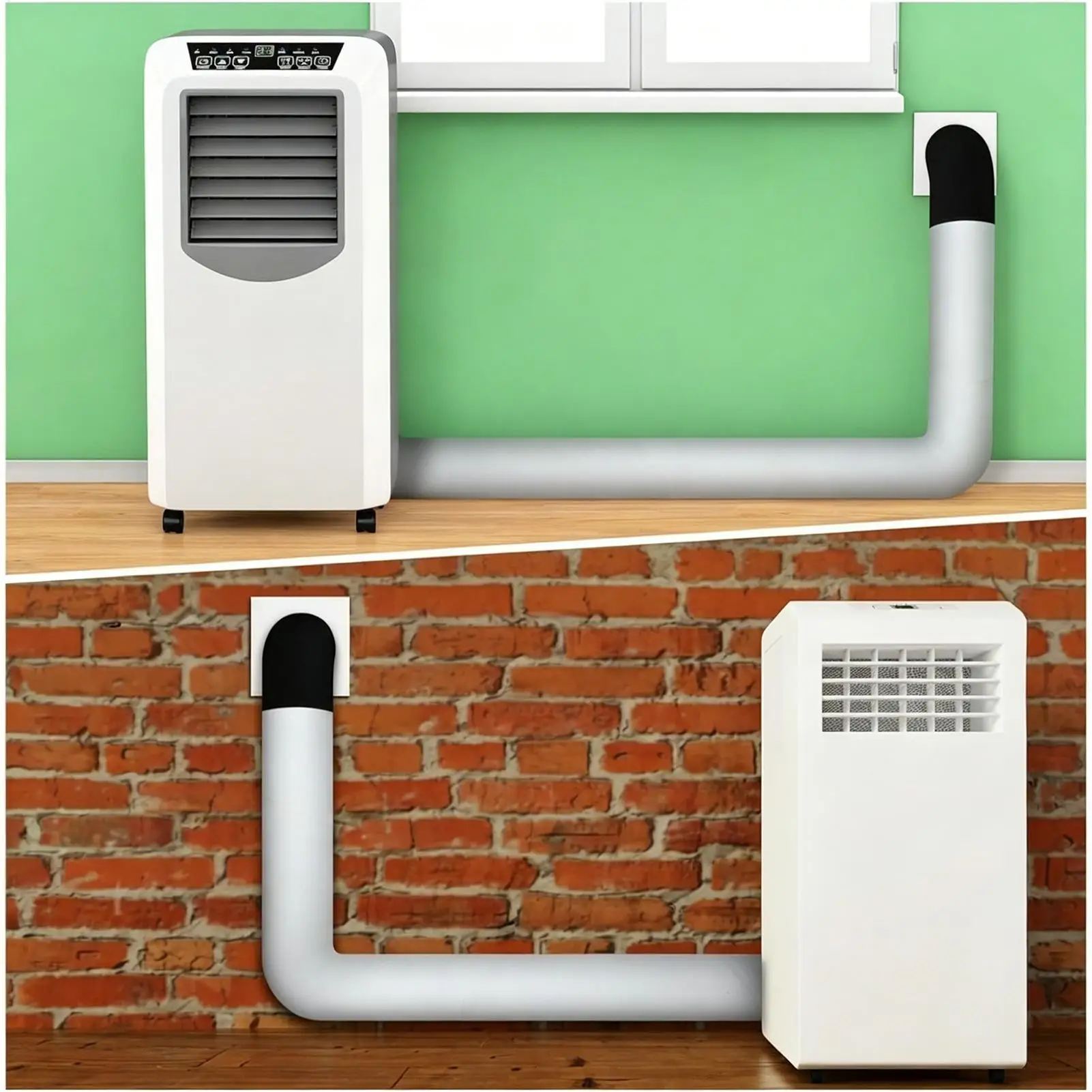 Portable Ac Hose Insulation Sleeve Pipe Hvac Insulated Wrap Portable Ac Hose Cover for Home Kitchen Window Room Bedroom
Portable Ac Hose Insulation Sleeve Pipe Hvac Insulated Wrap Portable Ac Hose Cover for Home Kitchen Window Room Bedroom