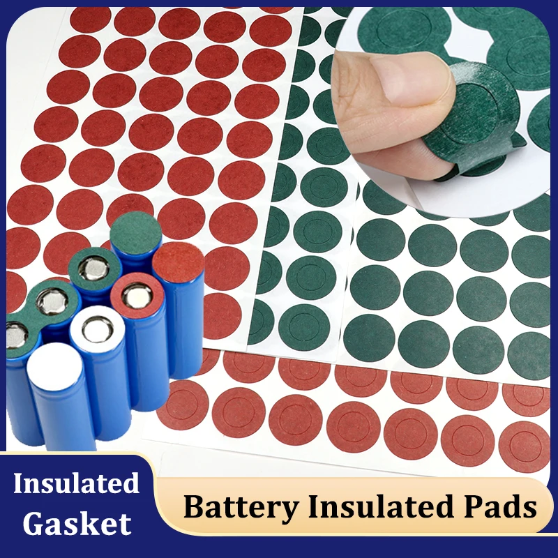 Insulated Gaskets Li-ion Battery Pack 18650 21700 26650 Cell Barley Adhesive Paper Glue Fish Electrode Insulation Pads Green Red
Insulated Gaskets Li-ion Battery Pack 18650 21700 26650 Cell Barley Adhesive Paper Glue Fish Electrode Insulation Pads Green Red