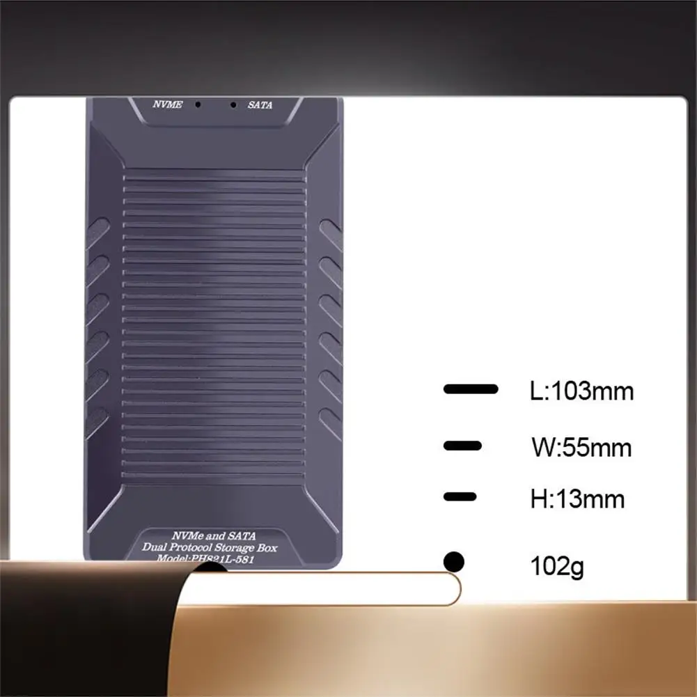 Корпус M.2 NVME SATA NGFF SSD, одночиповый, двойной протокол, двойной диск USB3.2, алюминиевый сплав, 10 ГБ, мобильный жесткий диск, коробка-N3
Корпус M.2 NVME SATA NGFF SSD, одночиповый, двойной протокол, двойной диск USB3.2, алюминиевый сплав, 10 ГБ, мобильный жесткий диск, коробка-N3