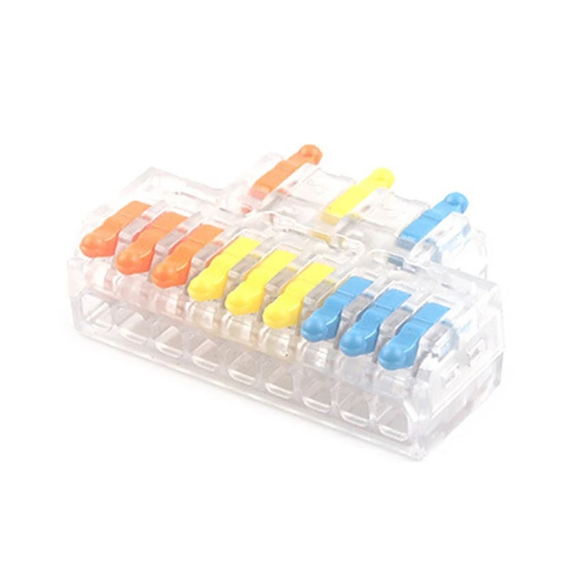 Electrical Connectors Wire Block Clamp Terminal Cable Reusable Terminals For Wires Housing For Electronics
Electrical Connectors Wire Block Clamp Terminal Cable Reusable Terminals For Wires Housing For Electronics