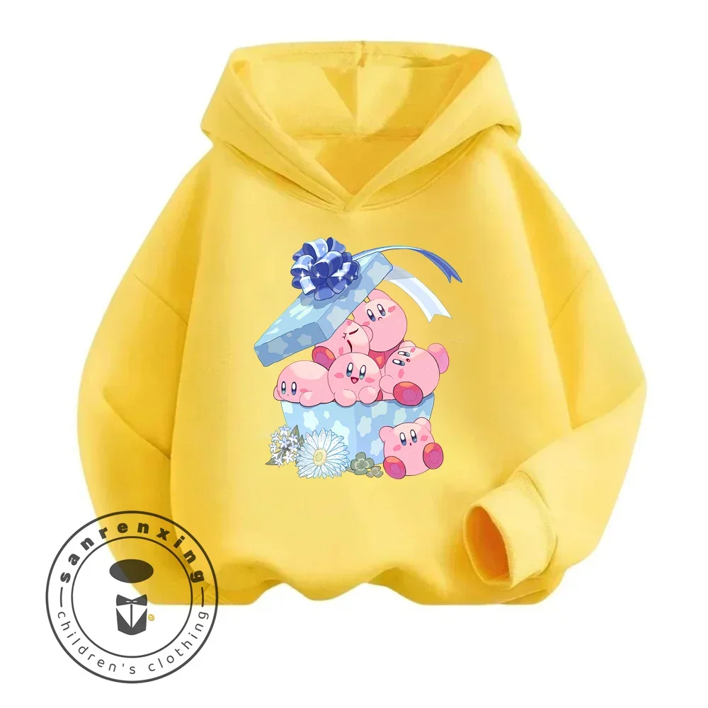 2024 New Spring and Autumn Seasons Daily Unique Kirby Games Cartoon Q-edition Printed Design Long Sleeve Hoodie for Children
2024 New Spring and Autumn Seasons Daily Unique Kirby Games Cartoon Q-edition Printed Design Long Sleeve Hoodie for Children