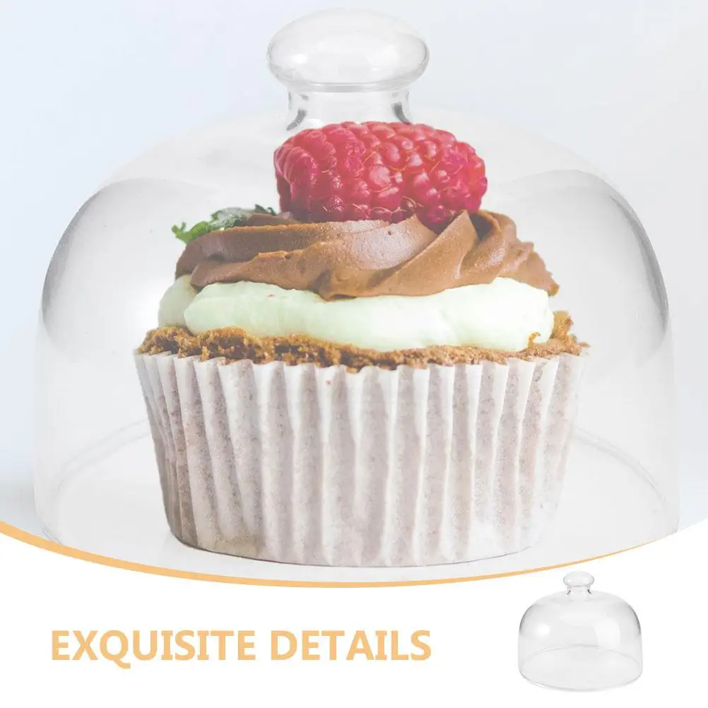 2 Pcs Food Preservation Cover Glass Round Cake Dome Clear Bread Covers Dessert Cupcake
2 Pcs Food Preservation Cover Glass Round Cake Dome Clear Bread Covers Dessert Cupcake