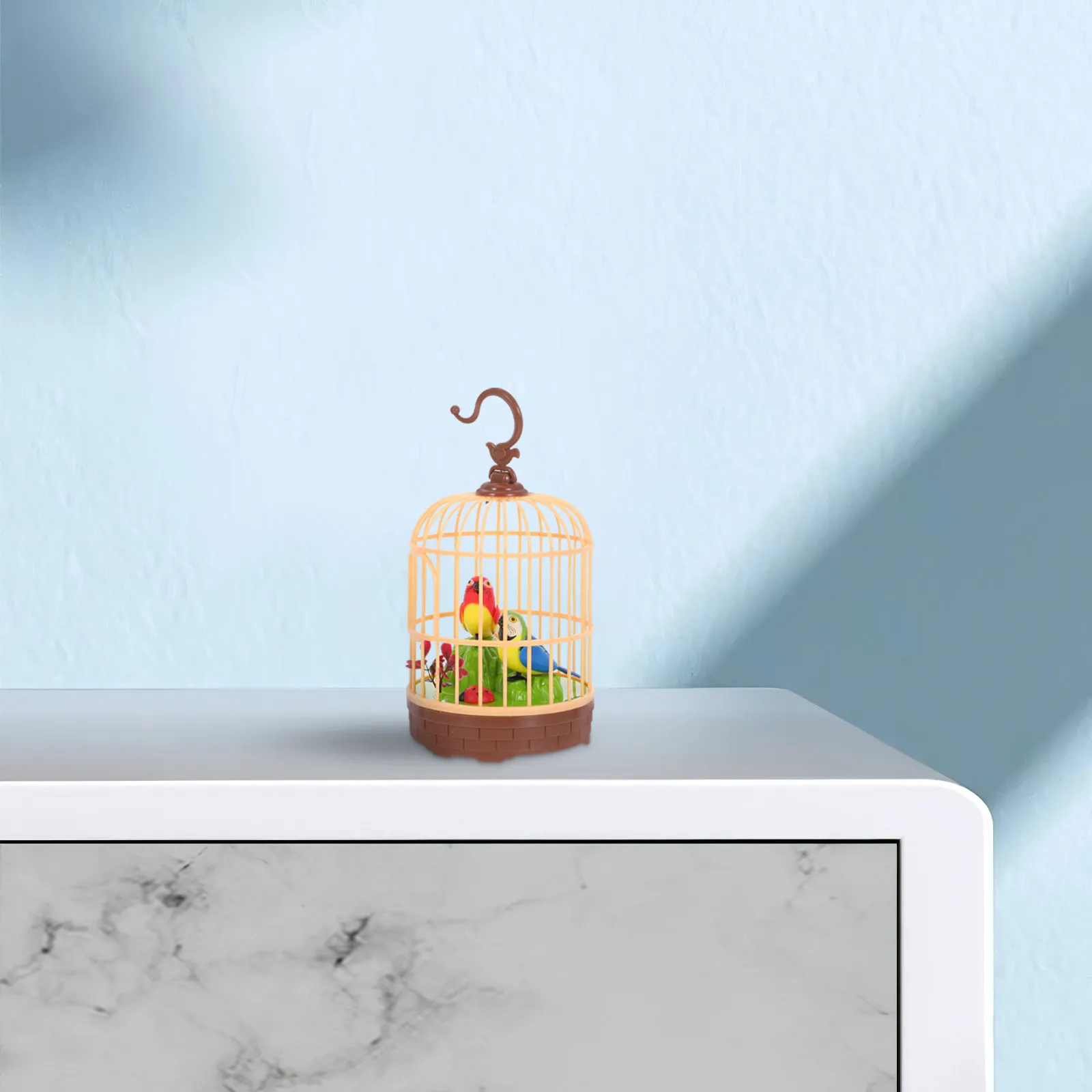 Voice Activated Induction Birdcage for Kids Realistic Chirping Fluttering Movements Interactive Learning Fun for Toddlers
Voice Activated Induction Birdcage for Kids Realistic Chirping Fluttering Movements Interactive Learning Fun for Toddlers