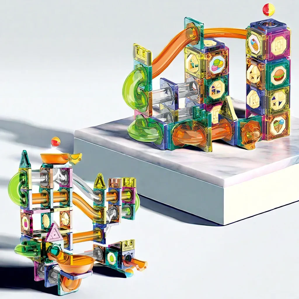 Kids Magnetic Blocks Toys 3+ Years Old DIY Creative Marble Run Set Educational Magnet Building Blocks Gift
Kids Magnetic Blocks Toys 3+ Years Old DIY Creative Marble Run Set Educational Magnet Building Blocks Gift