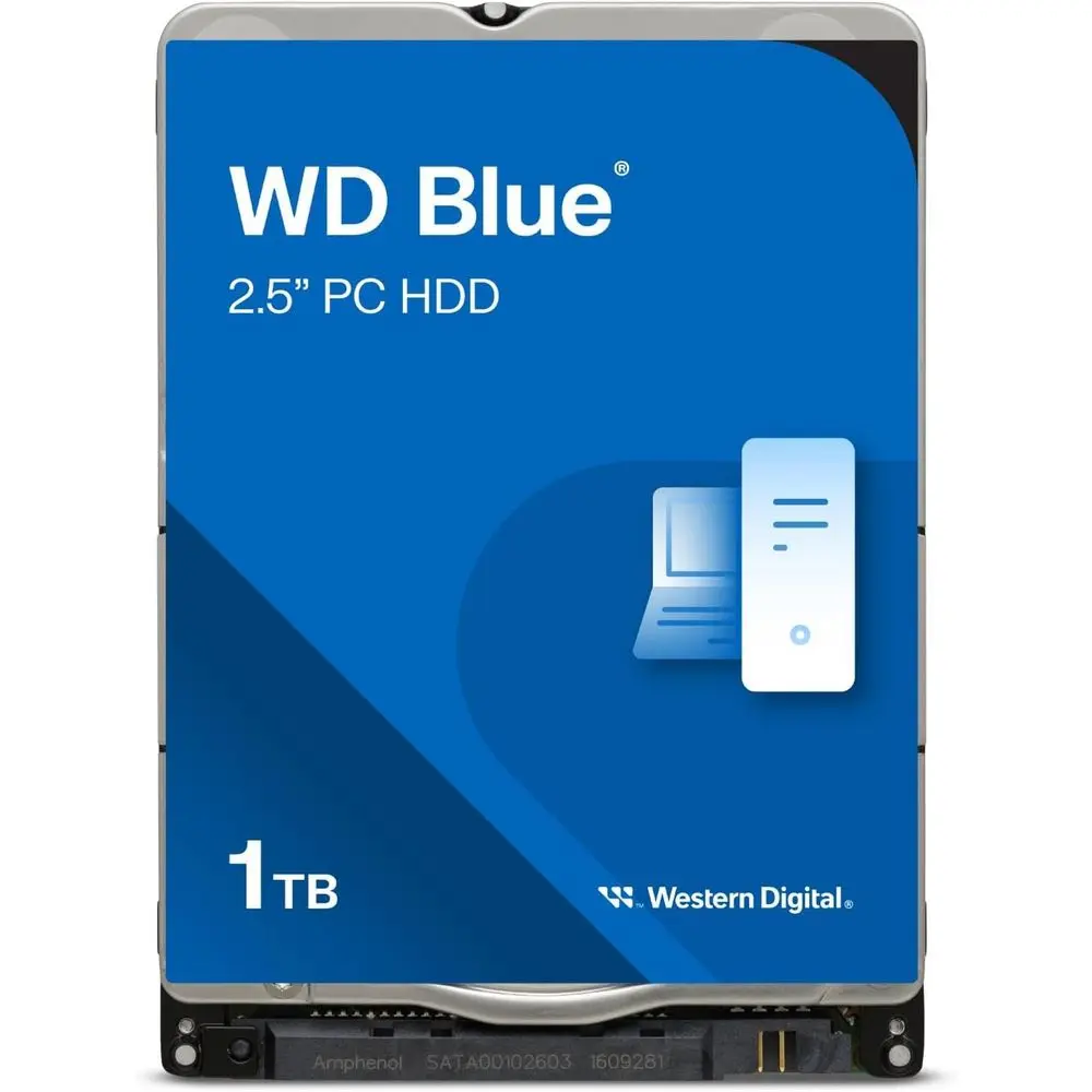 1TB 2.5 Inch 5400RPM SATA 6Gb/s 128MB Cache Mobile HDD - Certified Refurbished
1TB 2.5 Inch 5400RPM SATA 6Gb/s 128MB Cache Mobile HDD - Certified Refurbished