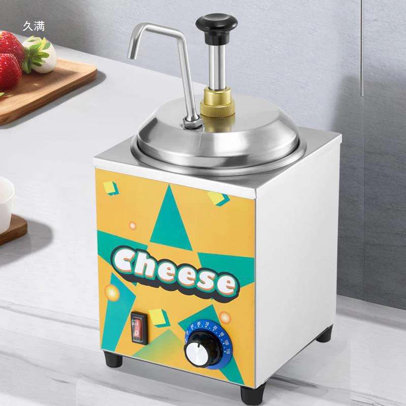 Stainless Steel Cheese Jam Warmer Melting Machine 2.5L Electric Sauce Fruit Jam Pump 600W Hot Chocolate Dispenser Machine
Stainless Steel Cheese Jam Warmer Melting Machine 2.5L Electric Sauce Fruit Jam Pump 600W Hot Chocolate Dispenser Machine