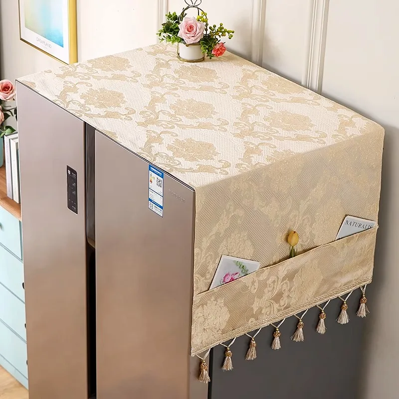 Refrigerator dust double door single door top cloth protective dust cloth Internet
Refrigerator dust double door single door top cloth protective dust cloth Internet