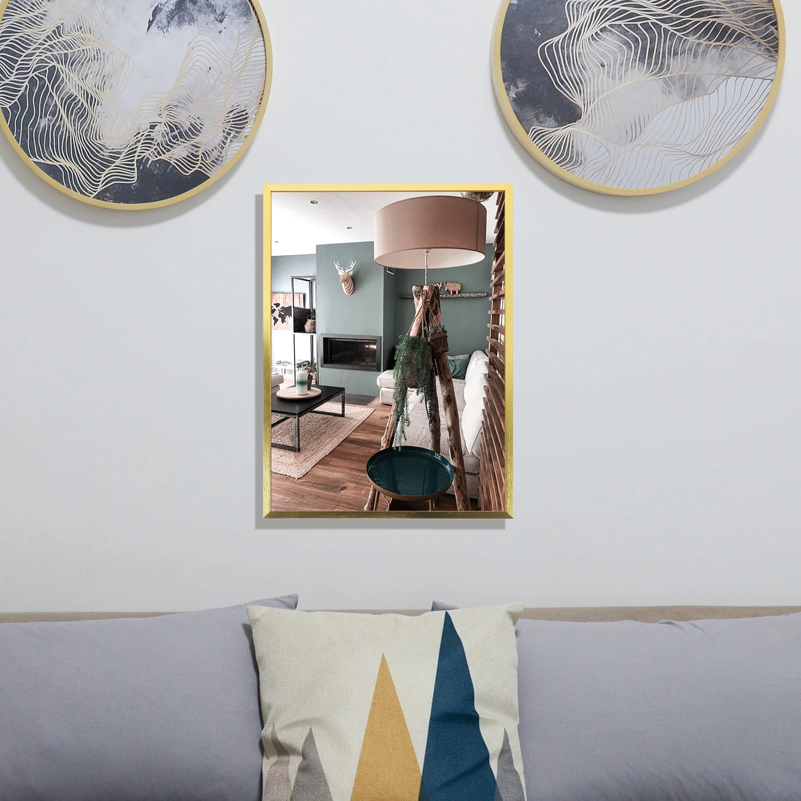 Aluminum Alloy Photo Frame A3 Gold 30x42cm Wall Mountable Smooth Rounded Corner Home Office Picture Frames Poster
Aluminum Alloy Photo Frame A3 Gold 30x42cm Wall Mountable Smooth Rounded Corner Home Office Picture Frames Poster