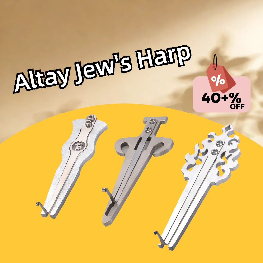 Jews Harp Ethnic Mouth Russian Musical Harmonica Portable Musical Education Harp Stainless for Teens Adults Children
Jews Harp Ethnic Mouth Russian Musical Harmonica Portable Musical Education Harp Stainless for Teens Adults Children