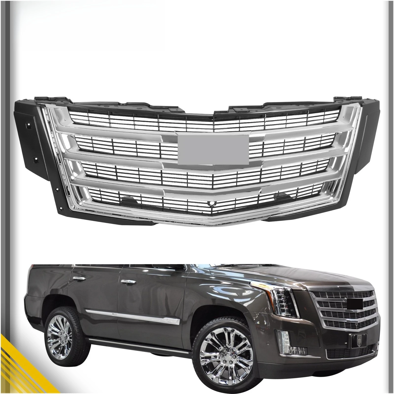 23405570 Front Bumper Grille Chrome For Cadillac Escalade 2015 2016-2020
23405570 Front Bumper Grille Chrome For Cadillac Escalade 2015 2016-2020