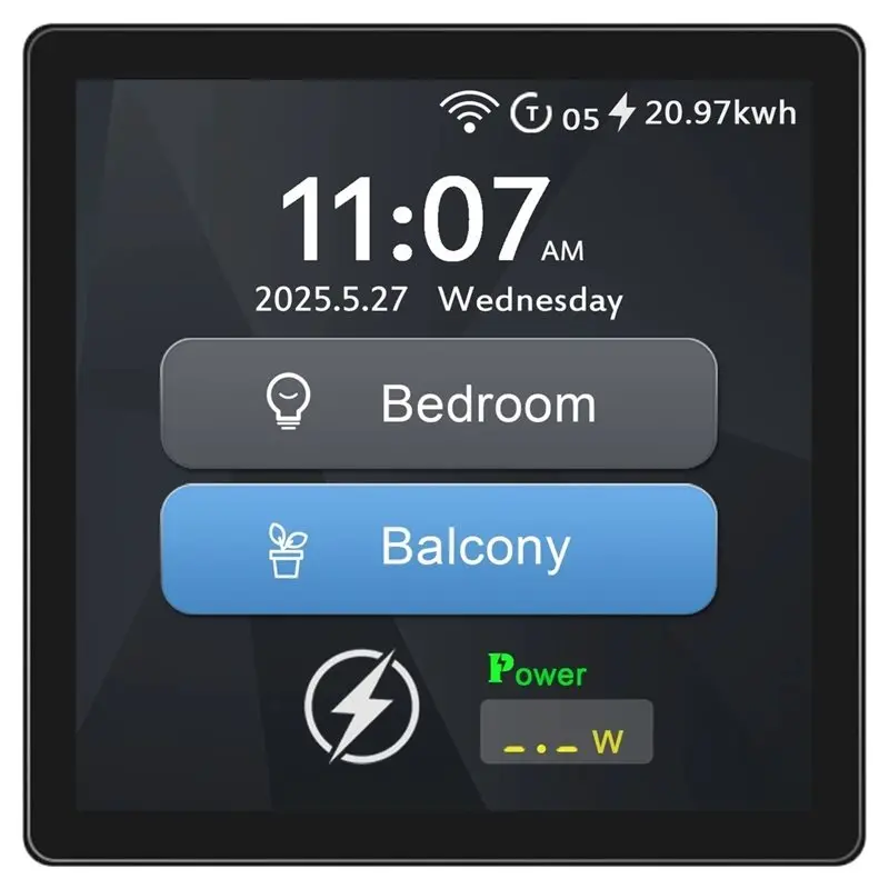 ABXF-Zigbee 3.0 Smart Home Tuya App Remote Control 4-Inch Intelligence Touchscreen Switch With Type-C 30W Fast Charging EU Plug
ABXF-Zigbee 3.0 Smart Home Tuya App Remote Control 4-Inch Intelligence Touchscreen Switch With Type-C 30W Fast Charging EU Plug