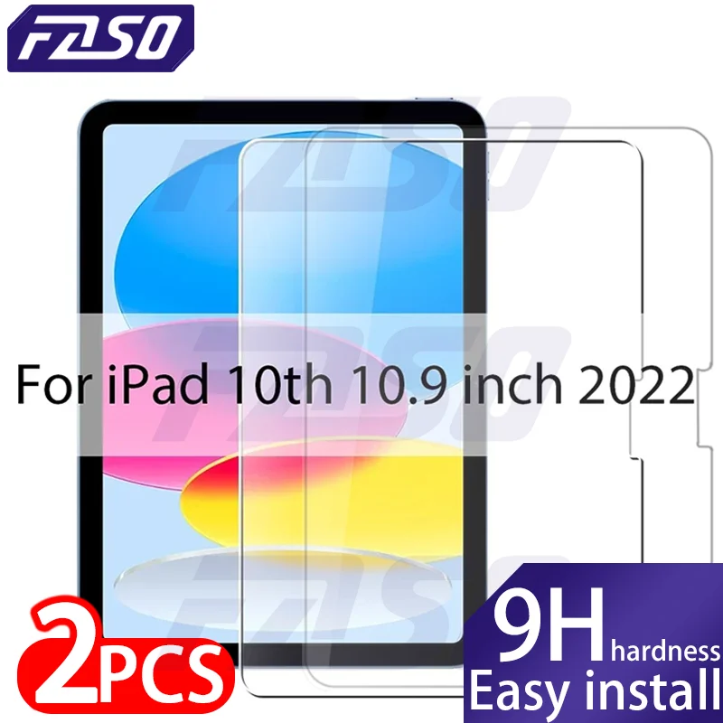 FASO For Ipad 10.9 10th 2pcs Tempered Glas Generation Tempered Glass Screen Protector On ipad 10 generacion 2022 9H Film
FASO For Ipad 10.9 10th 2pcs Tempered Glas Generation Tempered Glass Screen Protector On ipad 10 generacion 2022 9H Film