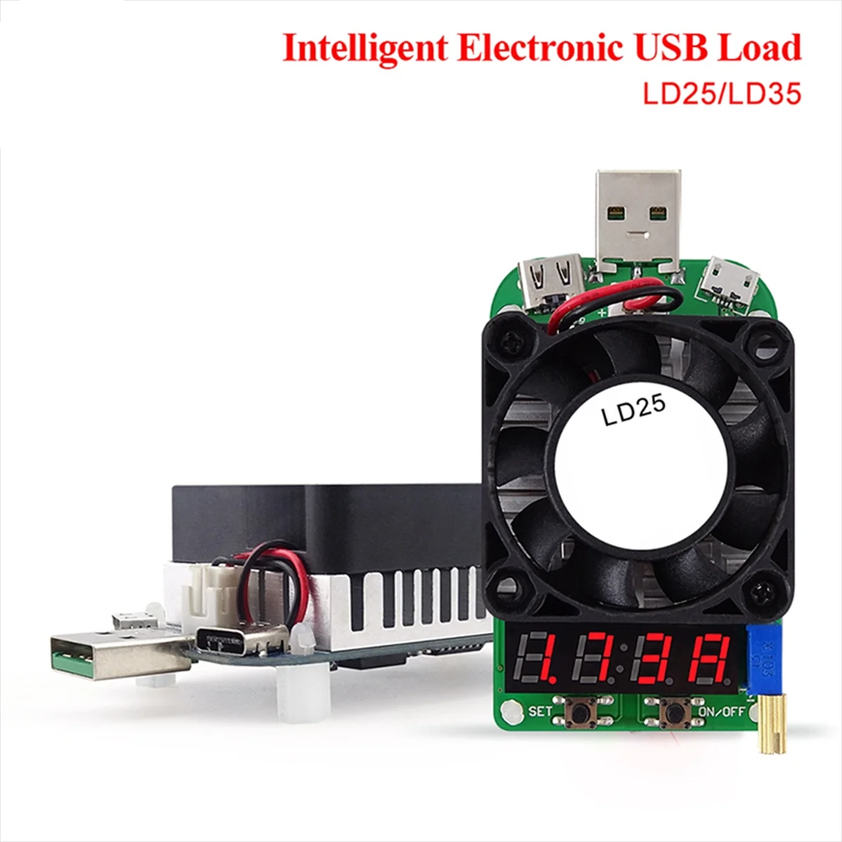 Розничная торговля! USB электронный тестер нагрузки Многофункциональный цифровой измеритель напряжения и тока Тестер батареи с вентилятором LD25
Розничная торговля! USB электронный тестер нагрузки Многофункциональный цифровой измеритель напряжения и тока Тестер батареи с вентилятором LD25