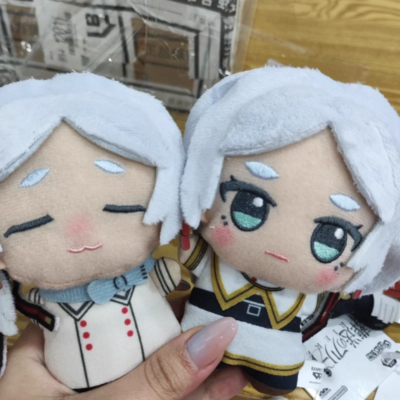 Genuine 11cm Frieren: Beyond Journey'S End Plush Doll Keychain Vol.1&2 Cute Knapsack Decoration Peripherals Birthday Gifts
Genuine 11cm Frieren: Beyond Journey'S End Plush Doll Keychain Vol.1&2 Cute Knapsack Decoration Peripherals Birthday Gifts