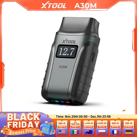 XTOOL A30M outil de Diagnostic du système complet scanner bidirectionnel OBD2 balayage automatique multilingue avec 26 + réinitialisation mise à jour gratuite à vie