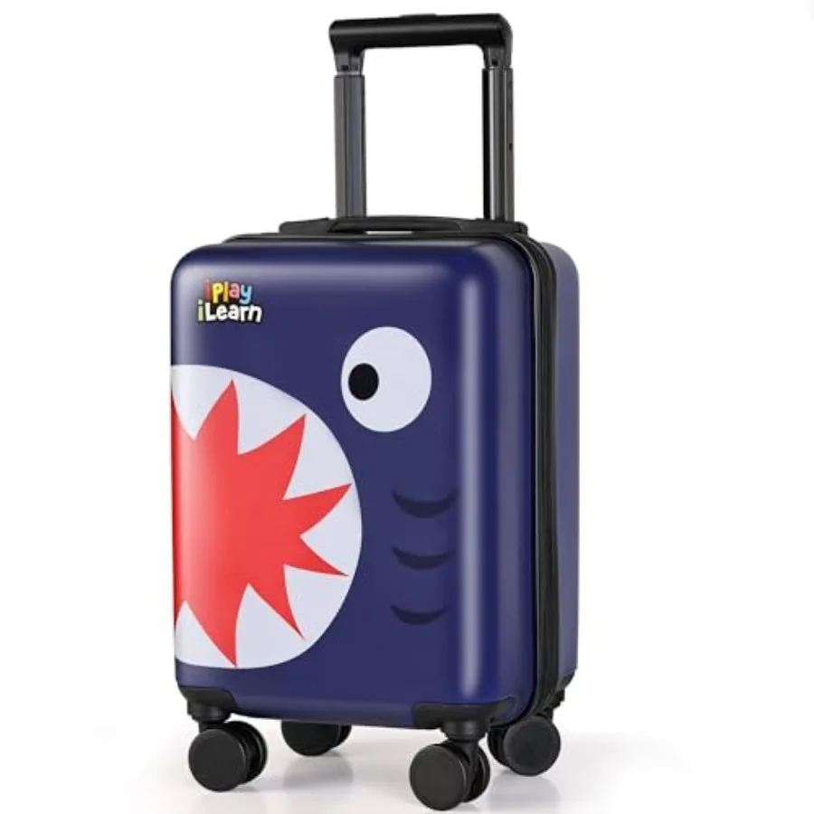 Luggage, Boys Carry on Suitcase, 18" Hardside Travel Luggage Set, Toddlers Rolling Suitcase W/ 4 Spinner Wheels, Holiday Birthd
Luggage, Boys Carry on Suitcase, 18" Hardside Travel Luggage Set, Toddlers Rolling Suitcase W/ 4 Spinner Wheels, Holiday Birthd