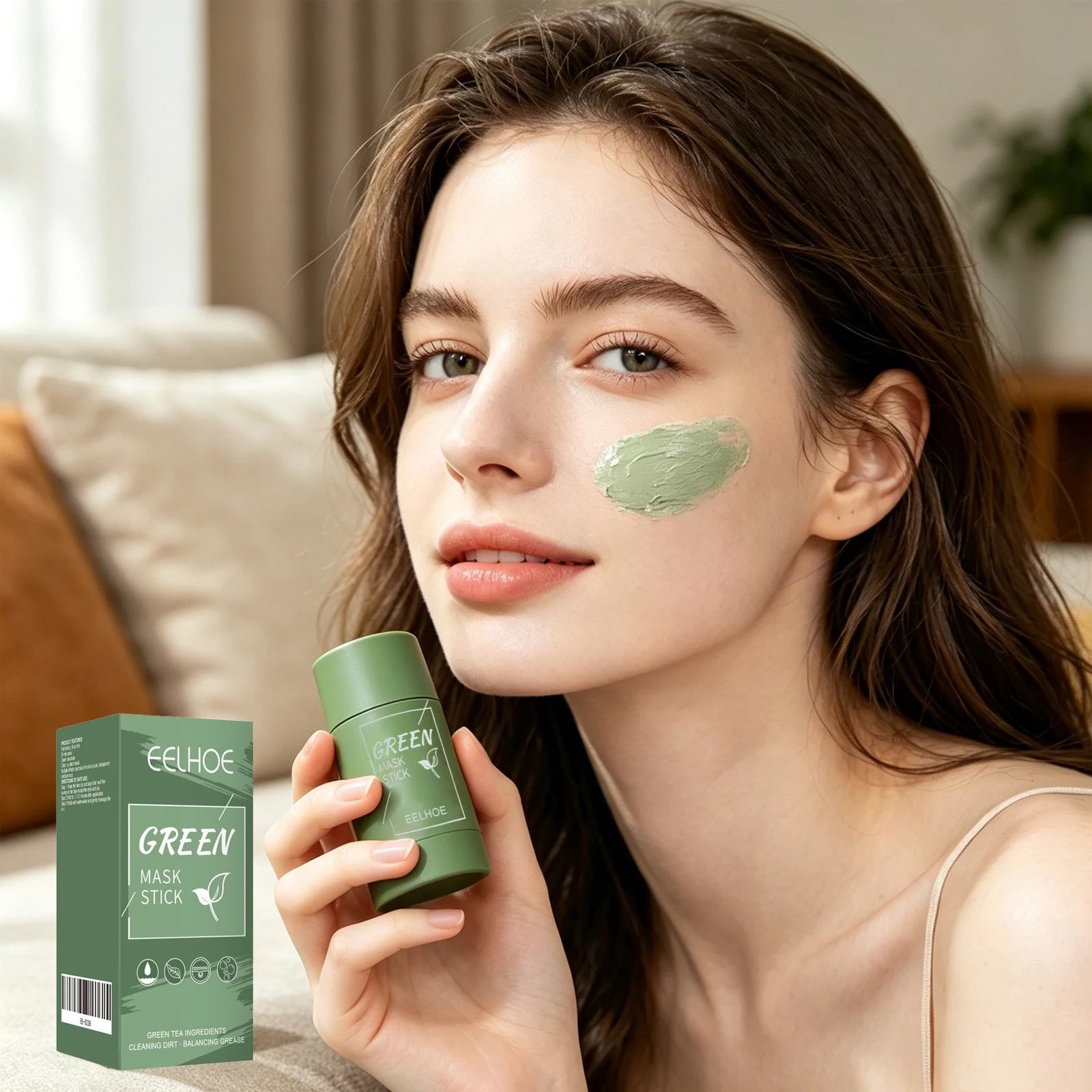 Face Cleansing Mask Deep Clean Blackheads Shrink Pores Moisturizing Dry Soothing Skin Care Solid Mask Green Tea Cleansing Sticks
Face Cleansing Mask Deep Clean Blackheads Shrink Pores Moisturizing Dry Soothing Skin Care Solid Mask Green Tea Cleansing Sticks