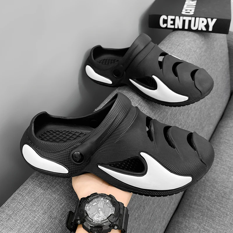 Sports Closed-Toe Sandals for Men and Women, with Integrated Eva Soft Sole, Breathable Summer Shoes for Beach Vacations and Water Activities
Sports Closed-Toe Sandals for Men and Women, with Integrated Eva Soft Sole, Breathable Summer Shoes for Beach Vacations and Water Activities