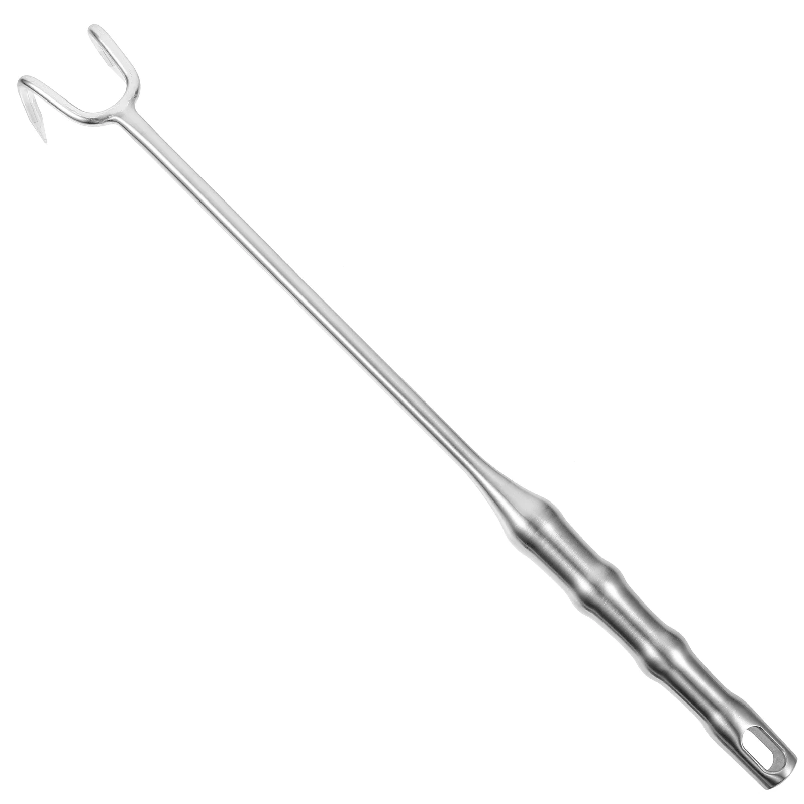 Stainless Steel Meat Hook Long Handle Heavy Duty Food Turner BBQ Roasting Tool Practical Kitchen Utensil Easy Clean Household
Stainless Steel Meat Hook Long Handle Heavy Duty Food Turner BBQ Roasting Tool Practical Kitchen Utensil Easy Clean Household