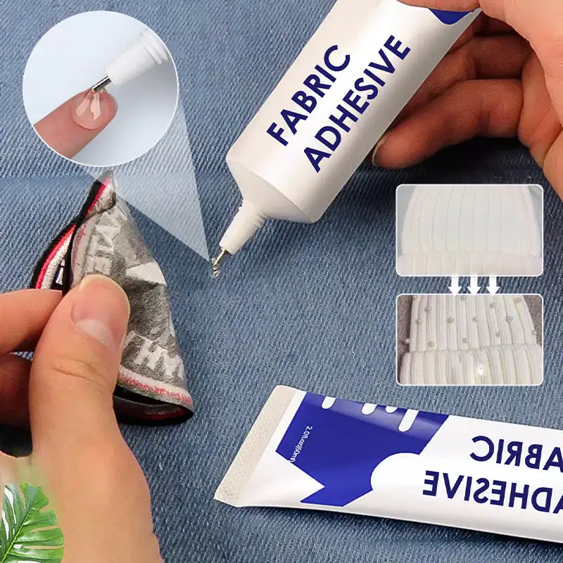Powerful Fabric Glue Quick Dry Fabric Patching Glue Versatile Fabric Repair Seam Adhesive for Clothing Textiles Waterproof Agent
Powerful Fabric Glue Quick Dry Fabric Patching Glue Versatile Fabric Repair Seam Adhesive for Clothing Textiles Waterproof Agent