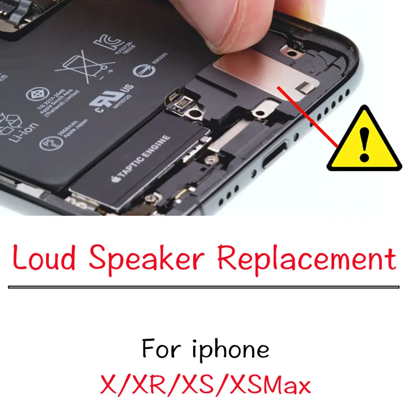 Громкий динамик для iPhone X XR XS Max, запасная часть нижнего звукового динамика
Громкий динамик для iPhone X XR XS Max, запасная часть нижнего звукового динамика